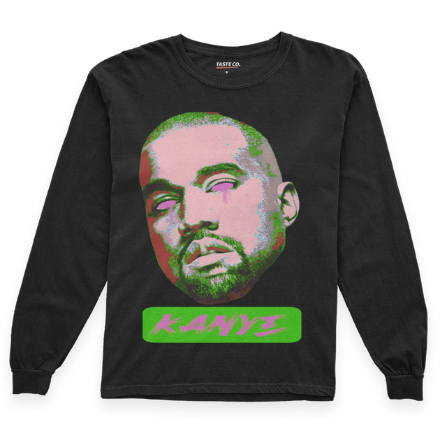 KANYE HEAD Sweatshirt – Taste Clothing Line