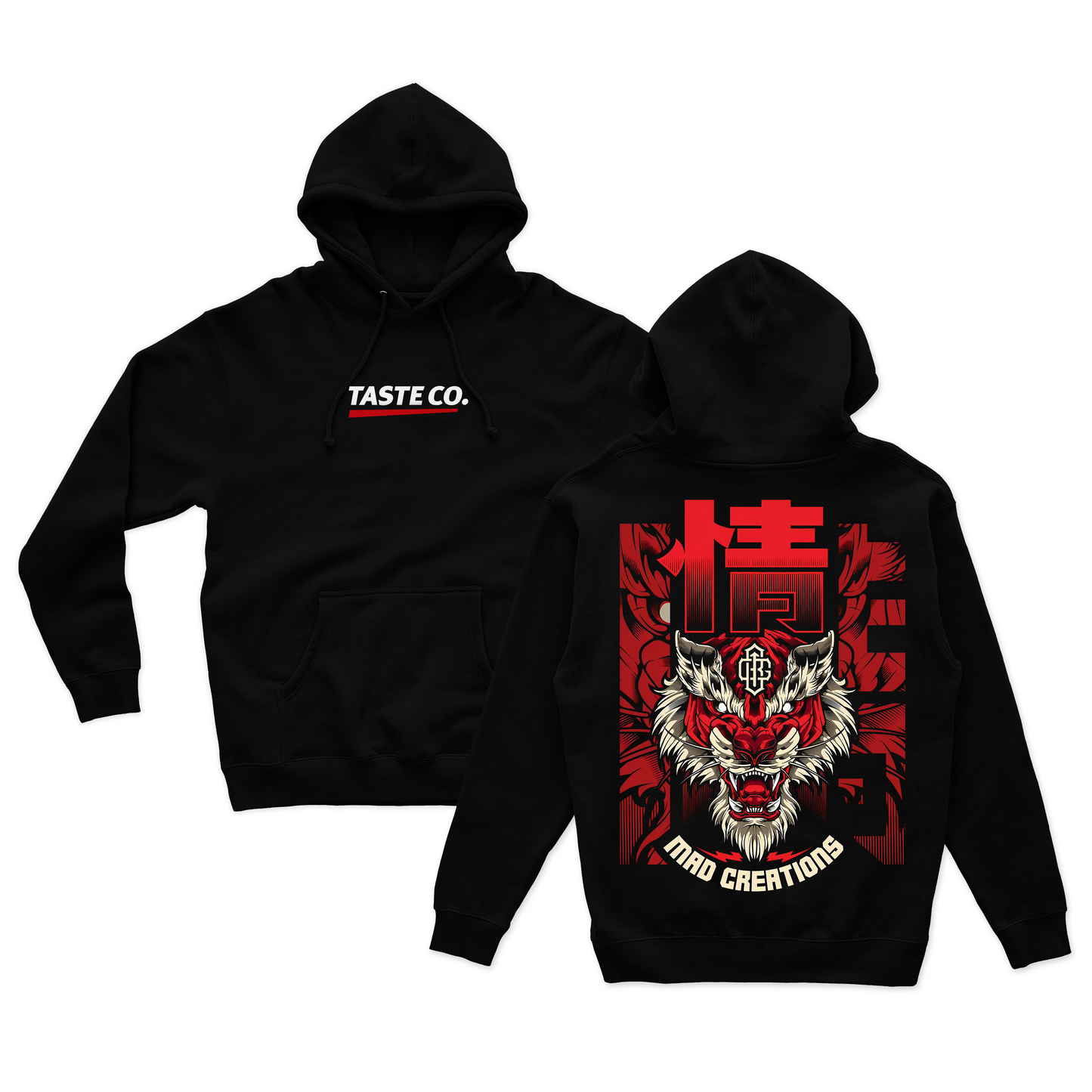 Creations Tiger Hoodies